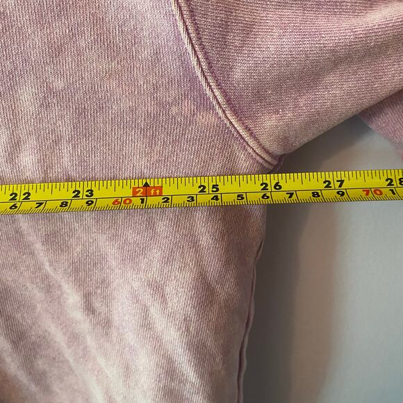 Jordan Women size Medium Purple Hoodie Flight Cotton Streetwear Oversized Baggy - Picture 6 of 8